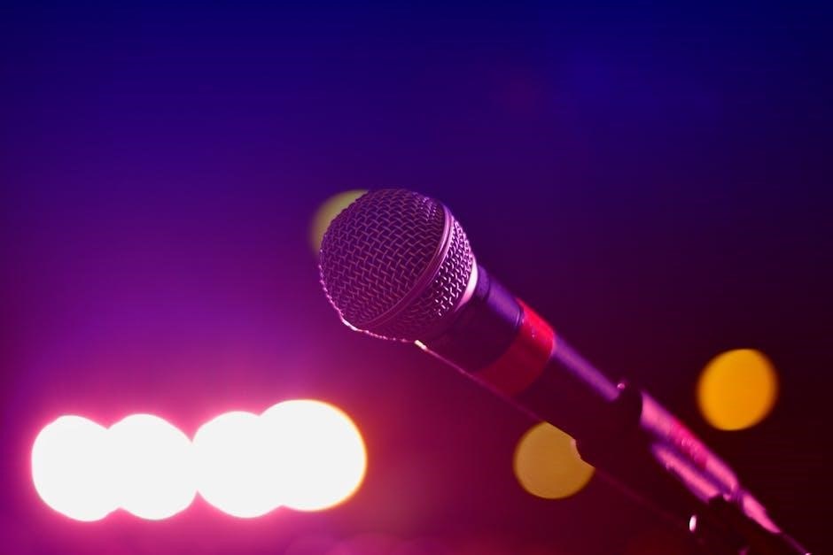 bonaok microphone manual